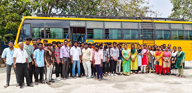 Vaigai civil Industrial Visit