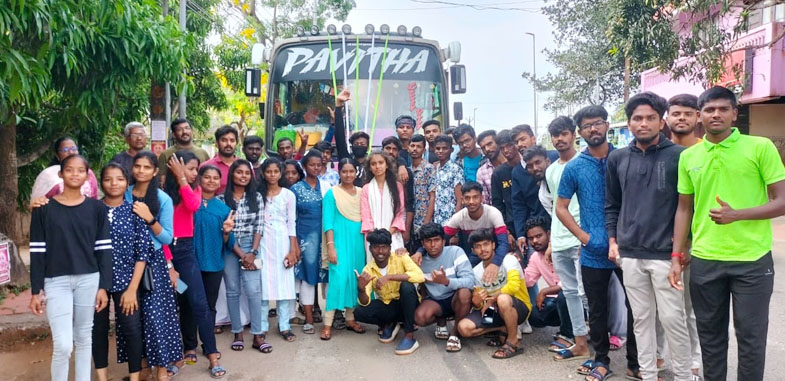 Vaigai civil Industrial Visit