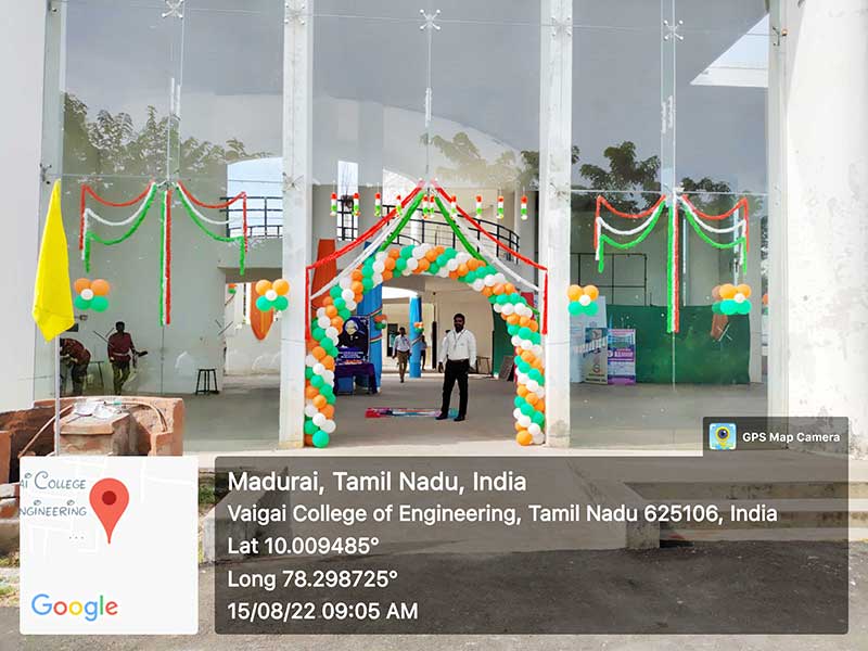 75th Independence Day @ Vaigai College-1