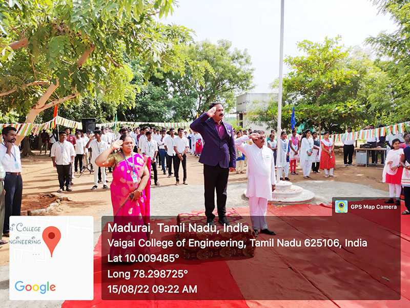 75th Independence Day @ Vaigai College-6