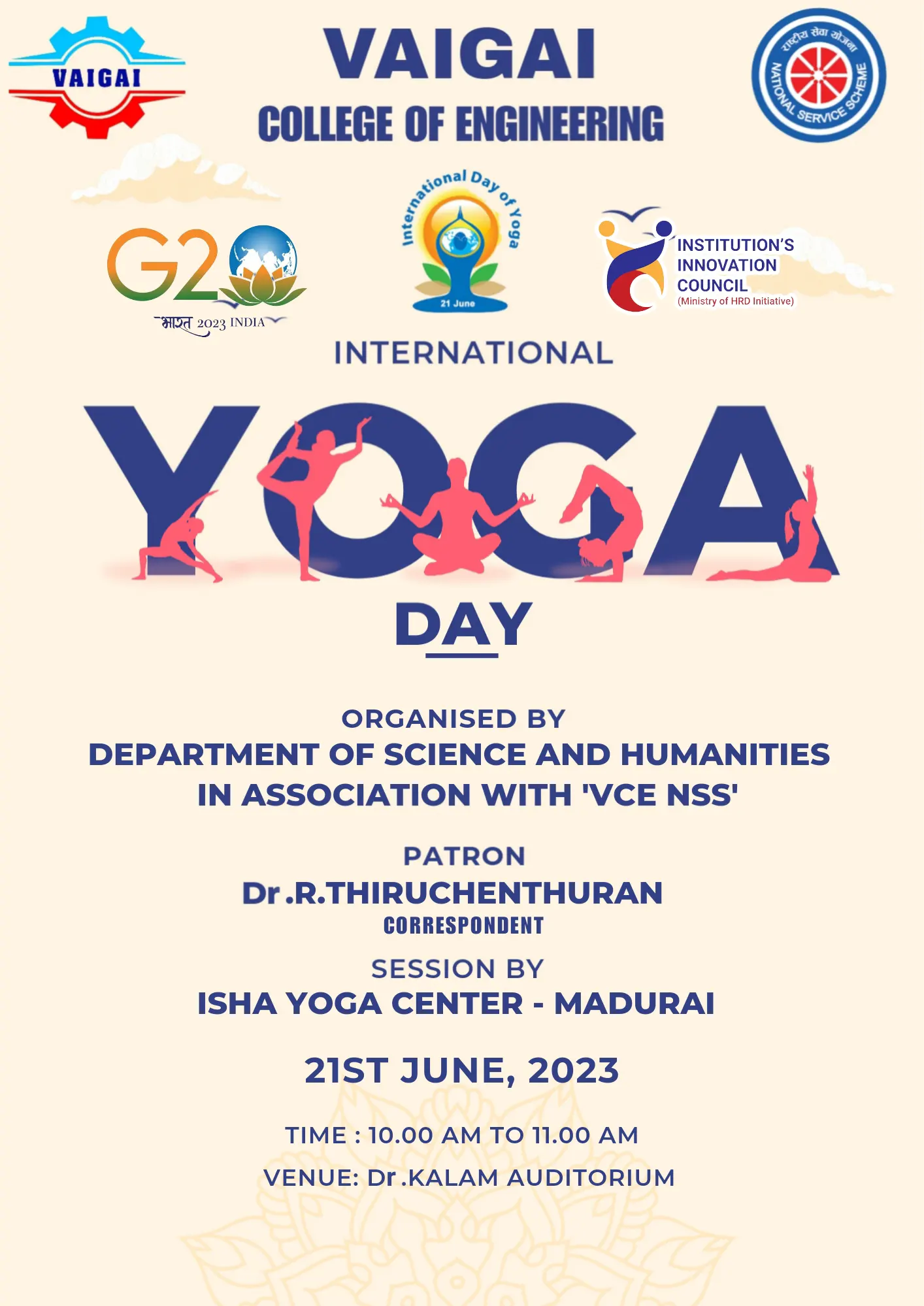 VCE International Yoga Day-2023