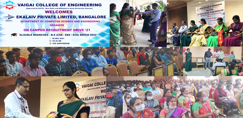 vaigai On-Campus Placement Drive